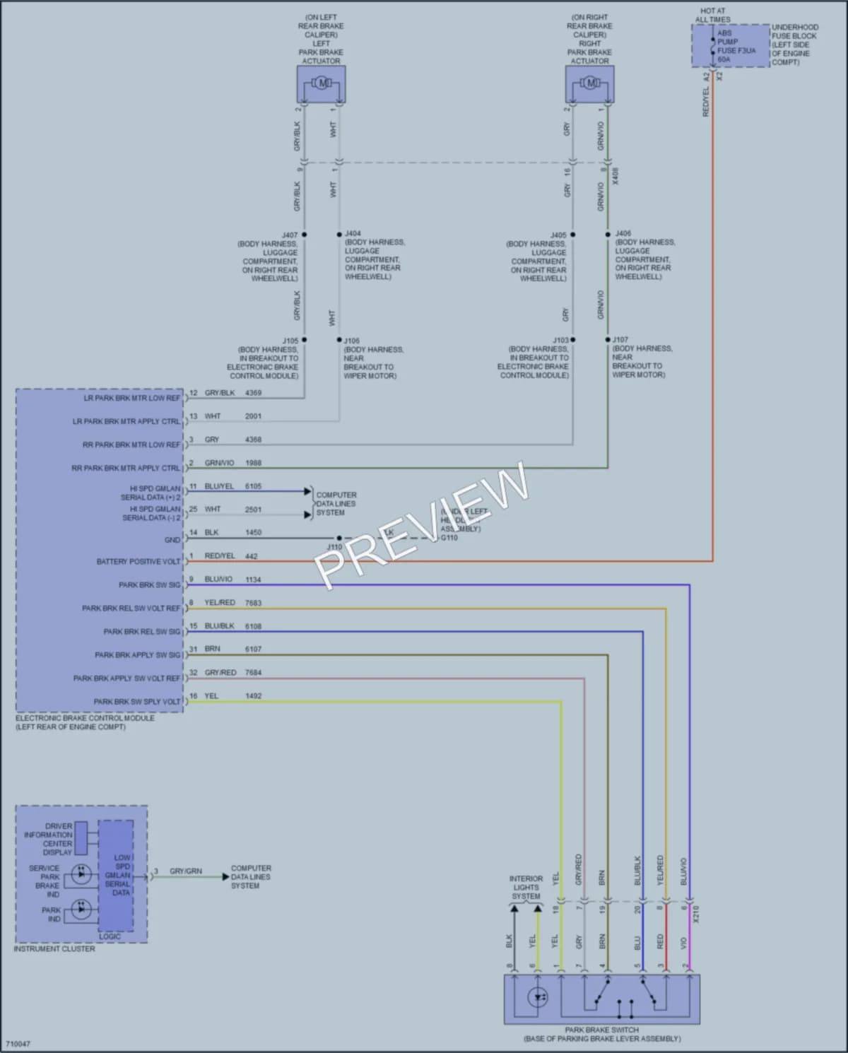 2021 Chevrolet Malibu Shift Interlock wiring diagram preview