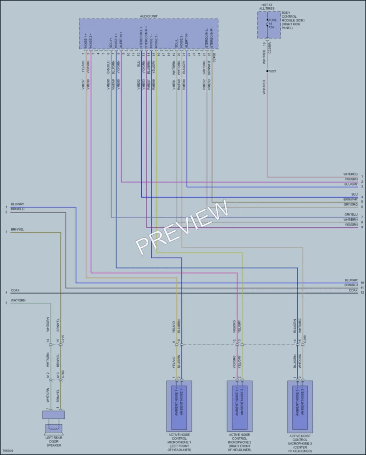 2021 Ford ExpeditionMAX Navigation wiring diagram preview