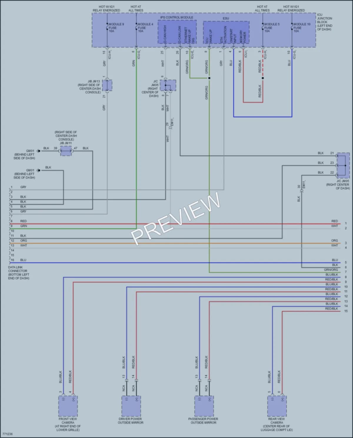 2021 Genesis G80 Computer Data Lines wiring diagram preview