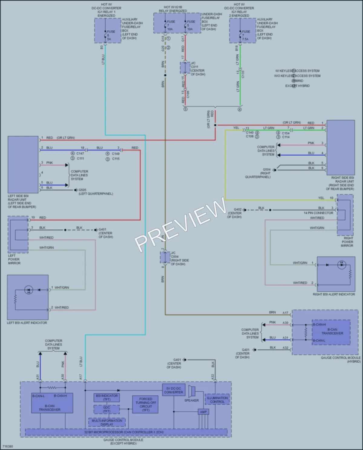2021 Honda CRV Navigation wiring diagram preview