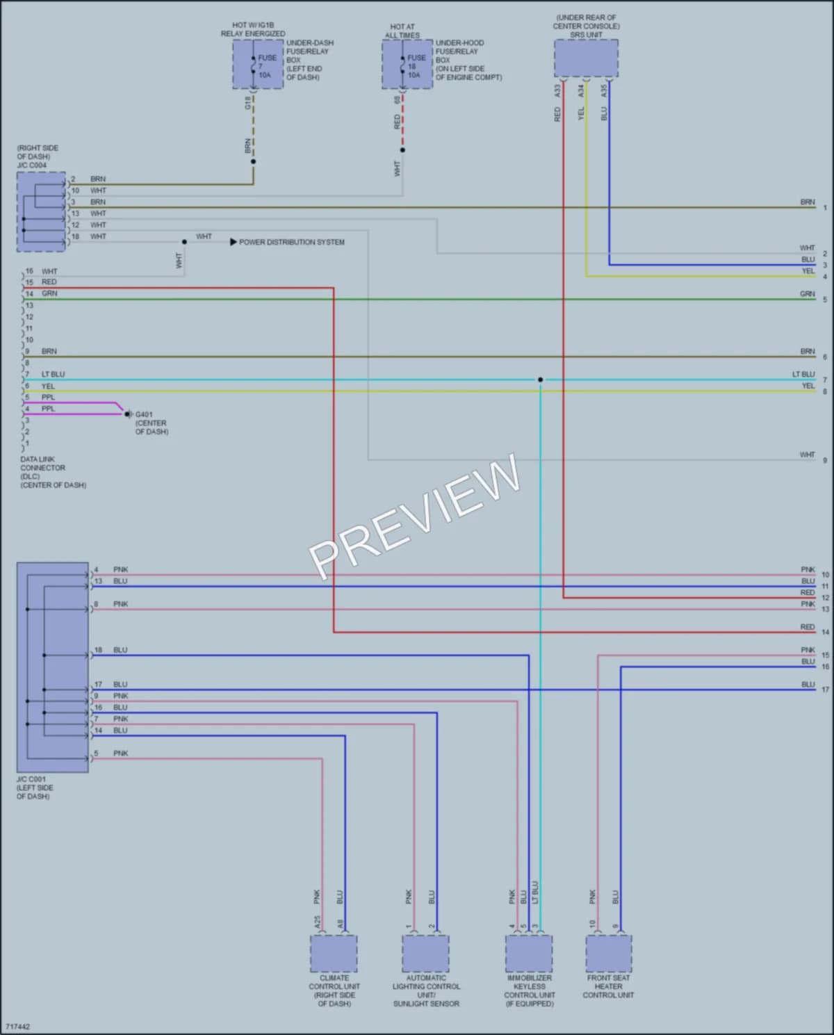 2021 Honda CRVHybrid Computer Data Lines wiring diagram preview
