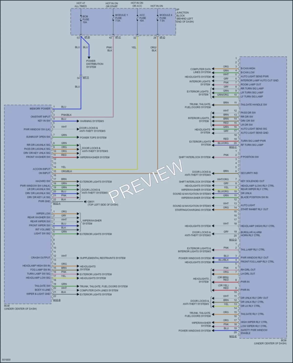 2021 Hyundai Accent Body Control Modules wiring diagram preview