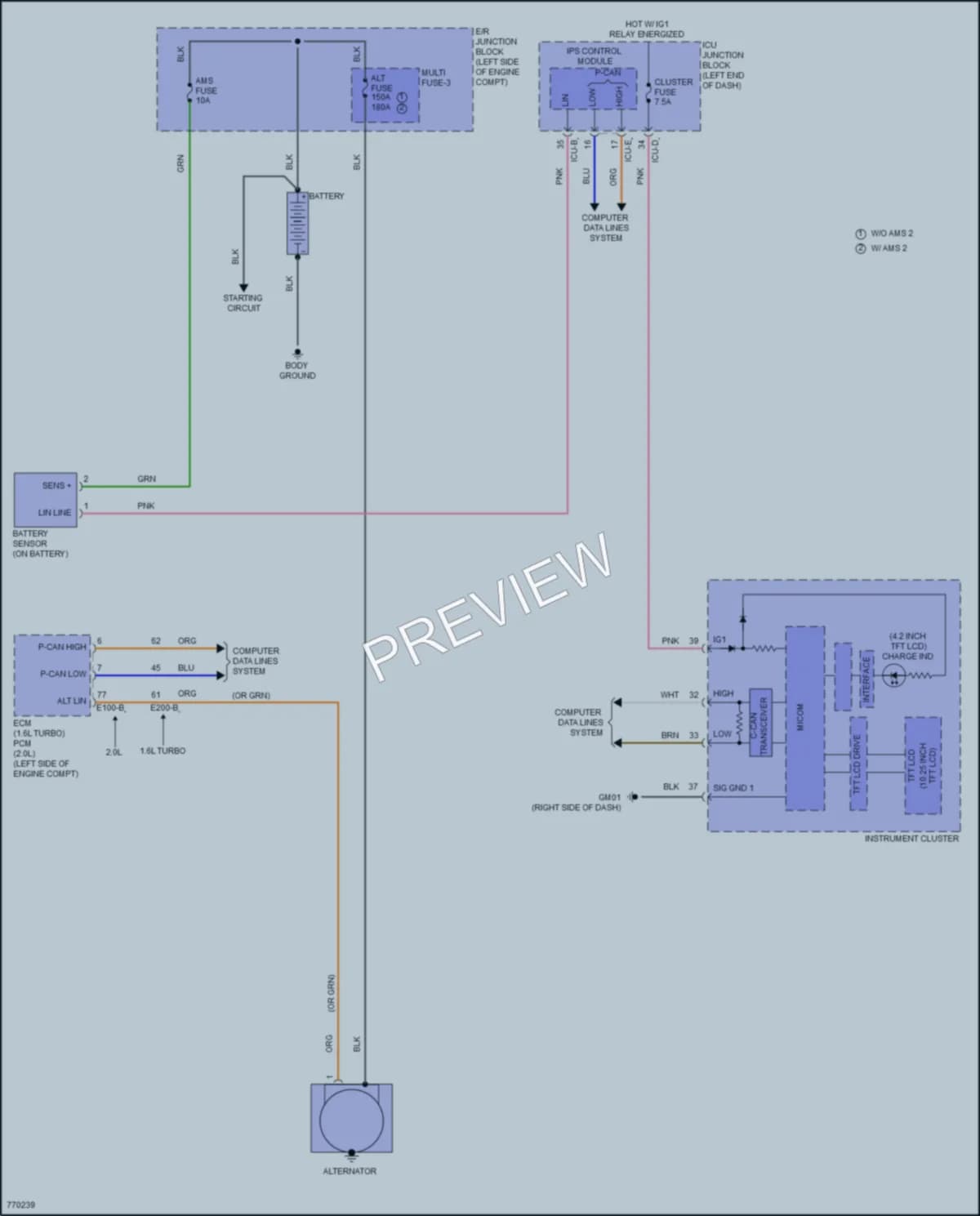 2021 Hyundai Elantra Starting Charging wiring diagram preview