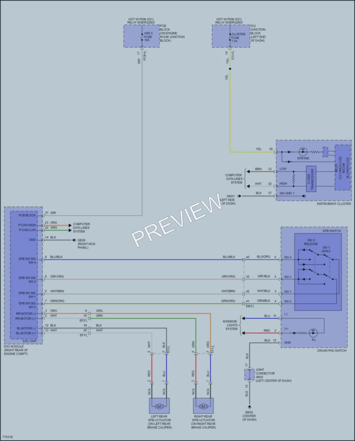 2021 Hyundai SantaFe Shift Interlock wiring diagram preview