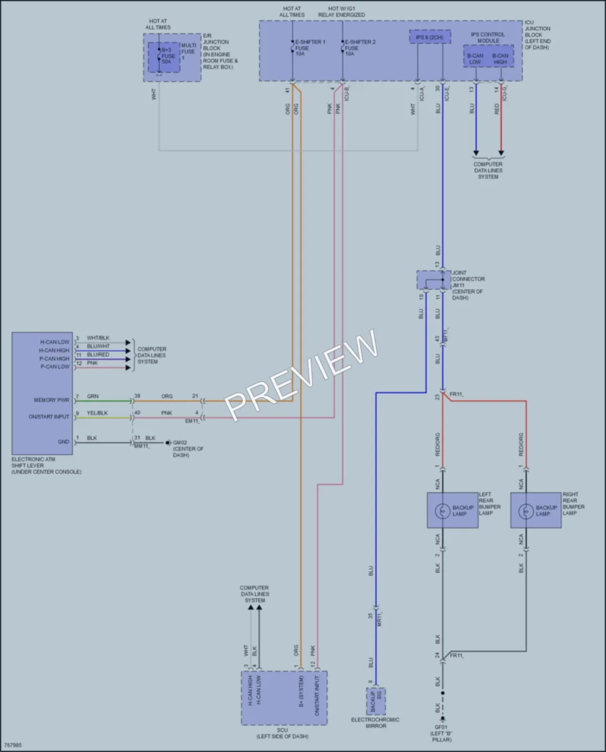 2021 Hyundai Sonata Exterior Lights wiring diagram preview