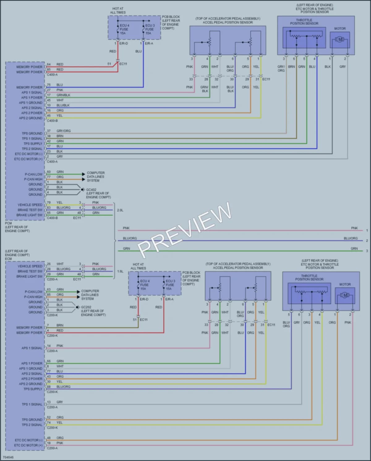 2021 Kia Soul Cruise Control wiring diagram preview