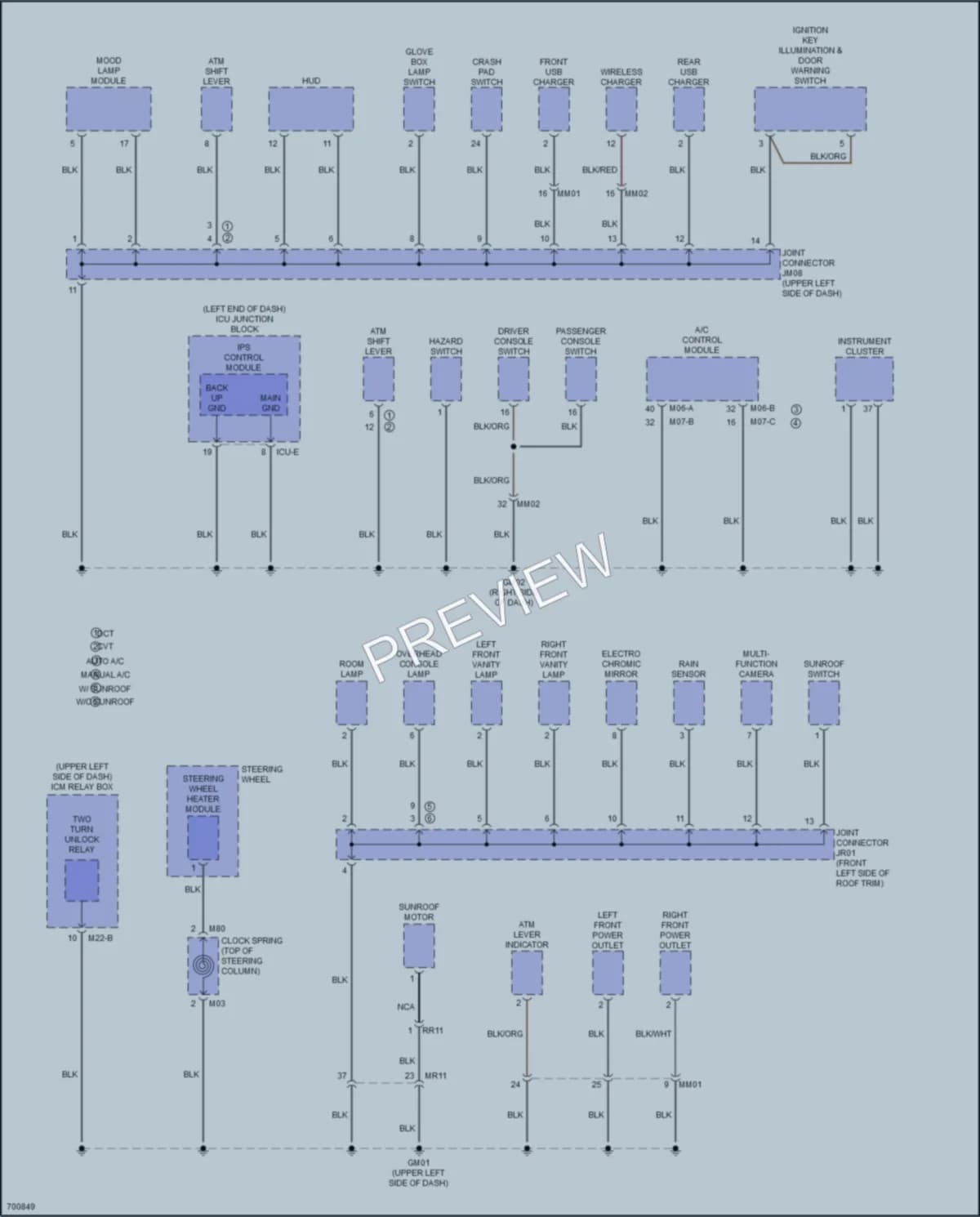 2021 Kia Soul Ground Distribution wiring diagram preview