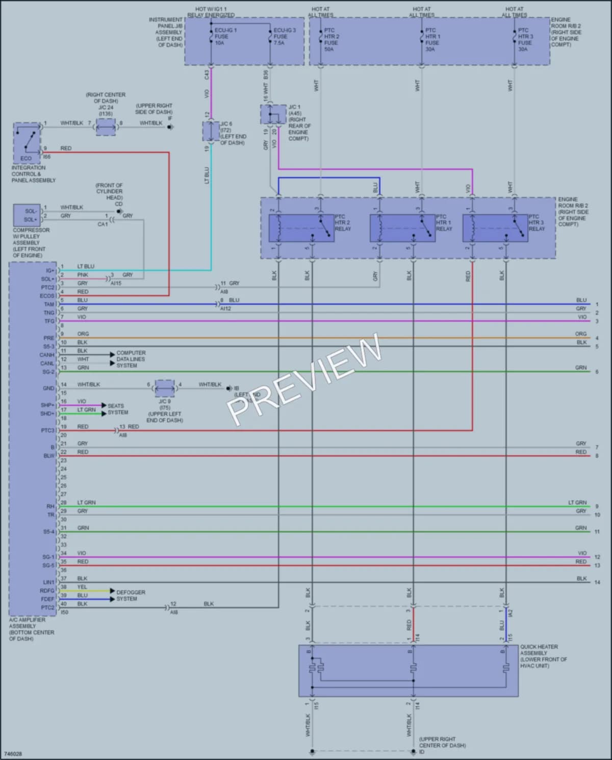 2021 Lexus NX300 Air Conditioning wiring diagram preview