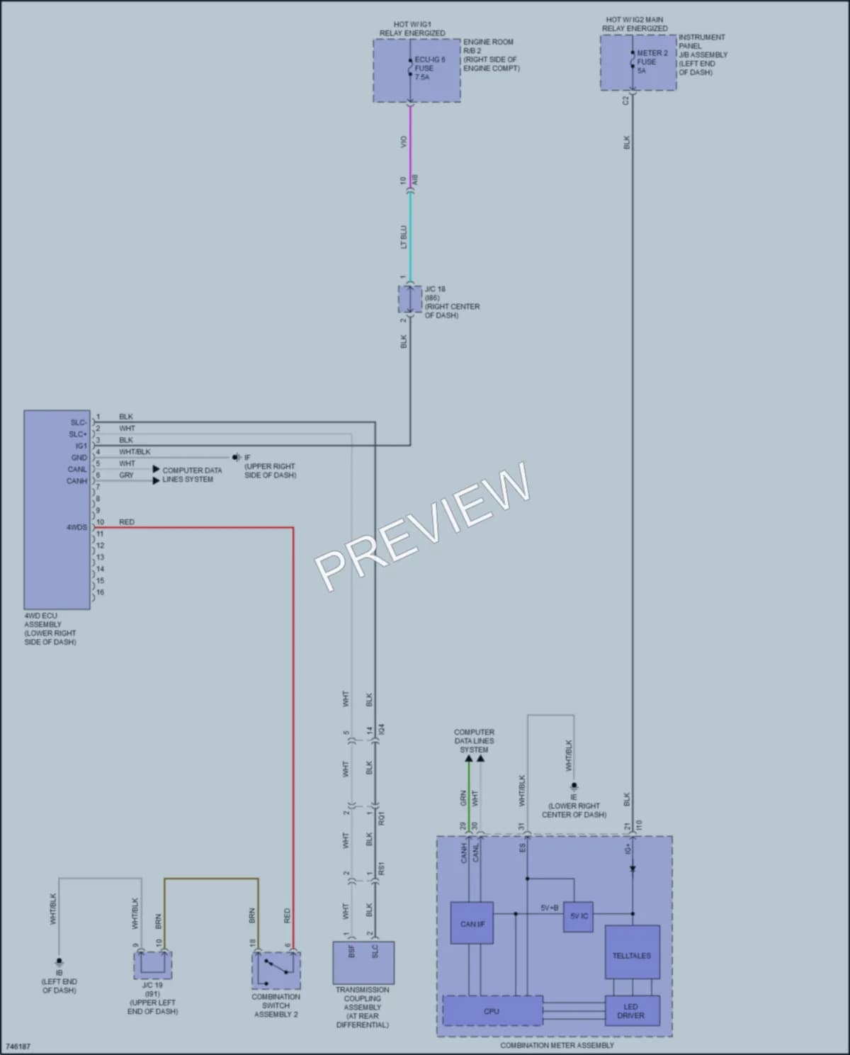2021 Lexus NX300 Transmission wiring diagram preview