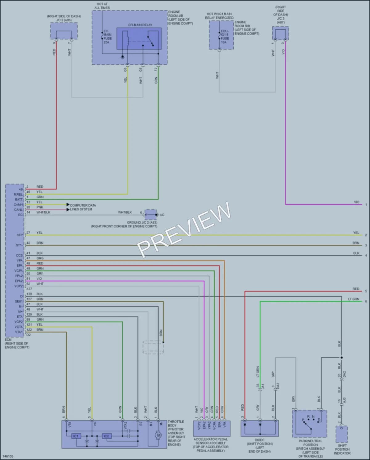 2021 Lexus RX350L Cruise Control wiring diagram preview