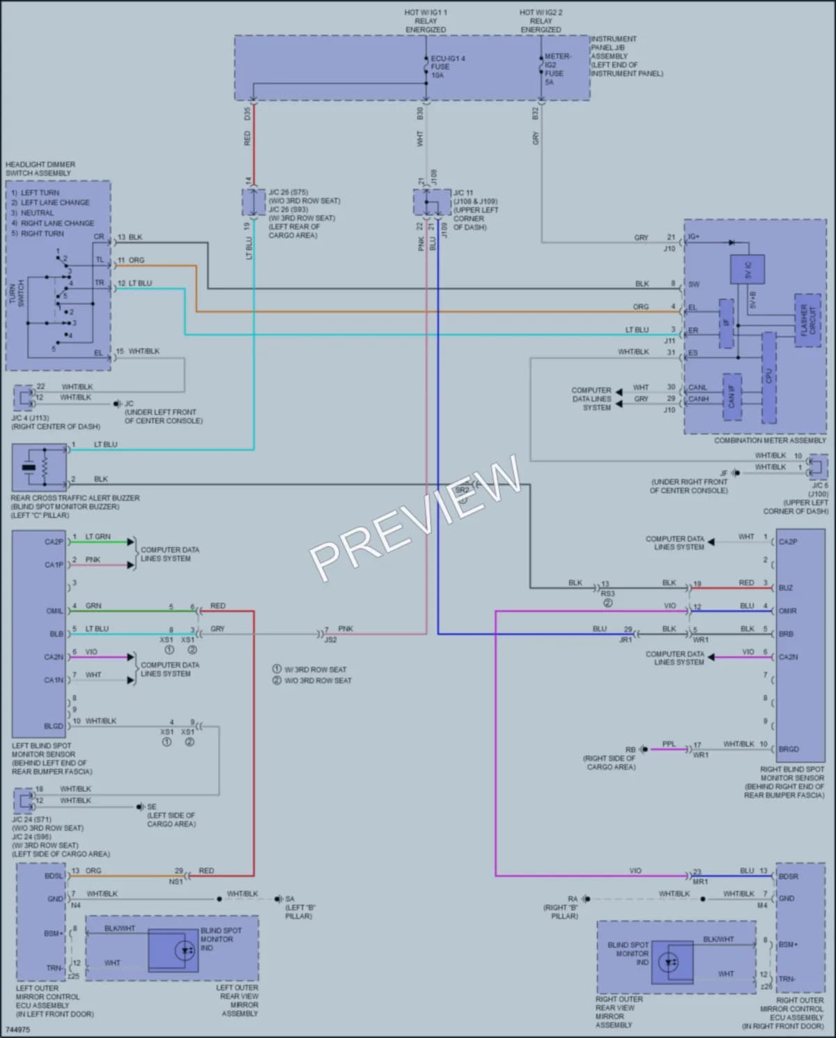 2021 Lexus RX450hL Navigation wiring diagram preview