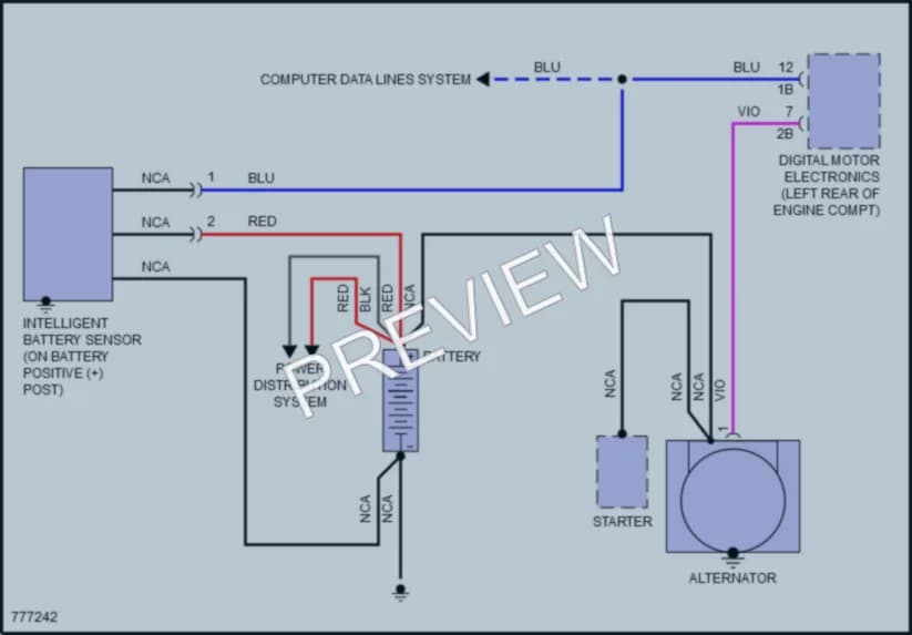 2021 MINI CooperClubman Starting Charging wiring diagram preview