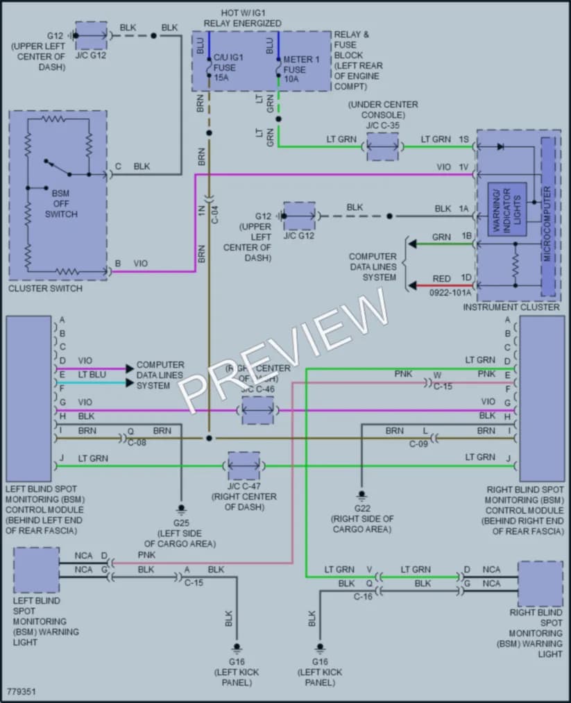2021 Mazda CX3 Navigation wiring diagram preview