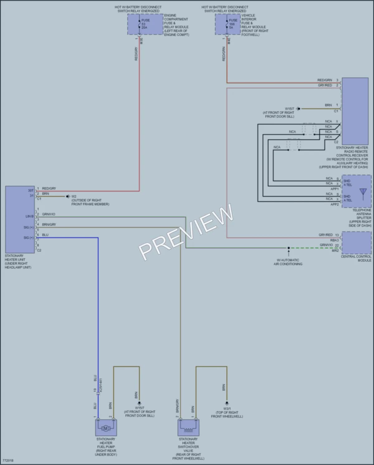 2021 MercedesBenz GLA250 Engine Accessories wiring diagram preview