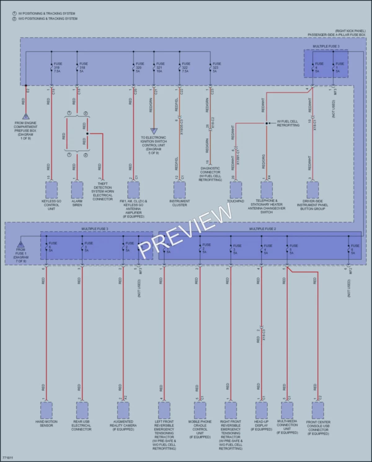 2021 MercedesBenz GLC300Coupe Power Distribution wiring diagram preview