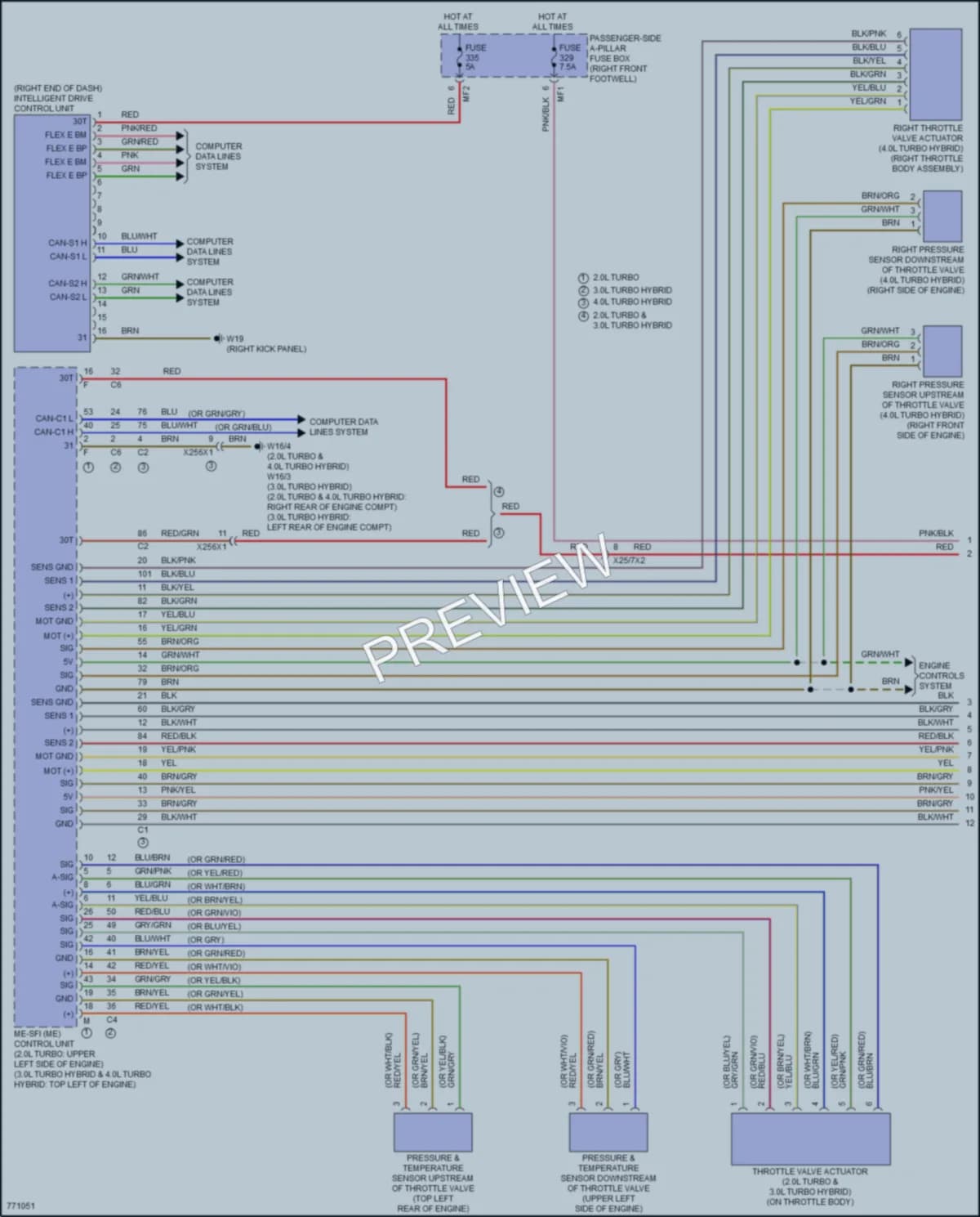 2021 MercedesBenz GLE350 Cruise Control wiring diagram preview