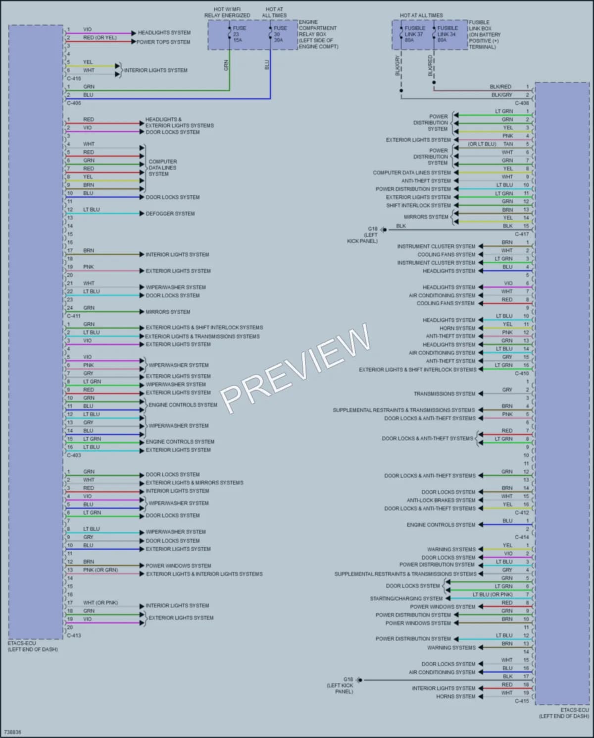 2021 Mitsubishi OutlanderSport Body Control Modules wiring diagram preview