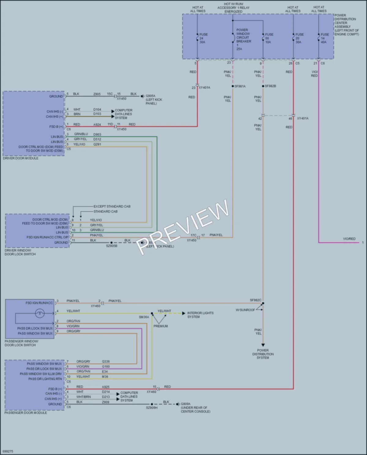 2021 Ram 2500 Anti Theft wiring diagram preview
