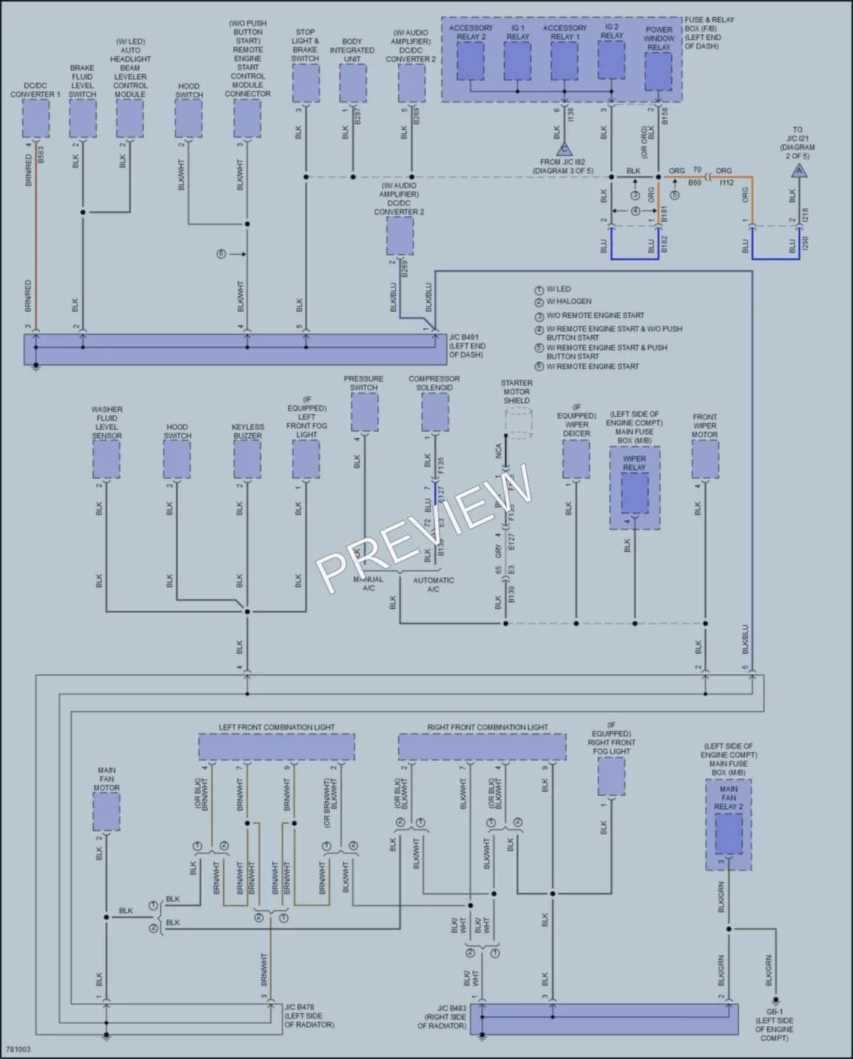 2021 Subaru Crosstrek Ground Distribution wiring diagram preview