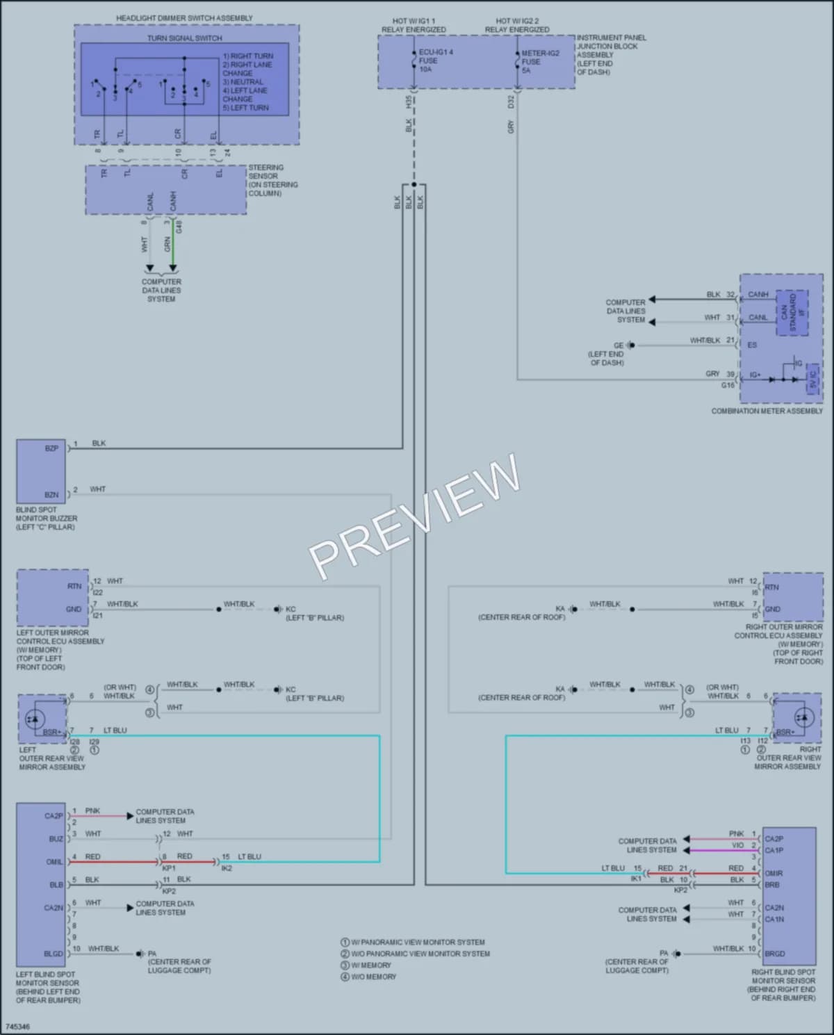 2021 Toyota AvalonHybrid Navigation wiring diagram preview