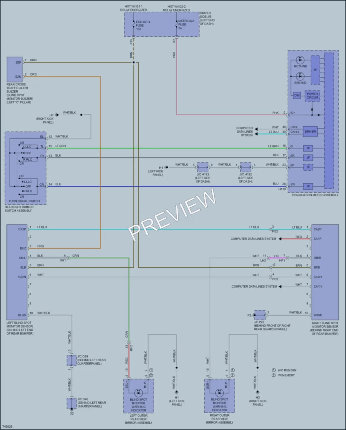 2021 Toyota Sequoia Navigation wiring diagram preview