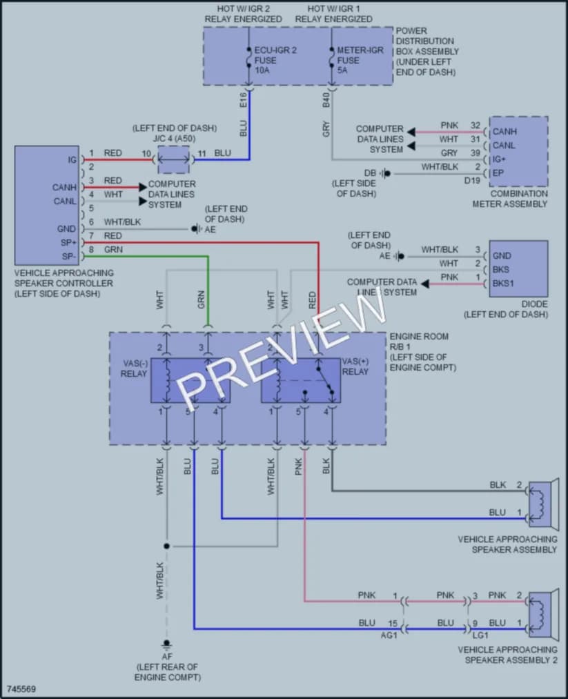 2021 Toyota Sienna Active Bodyworks wiring diagram preview