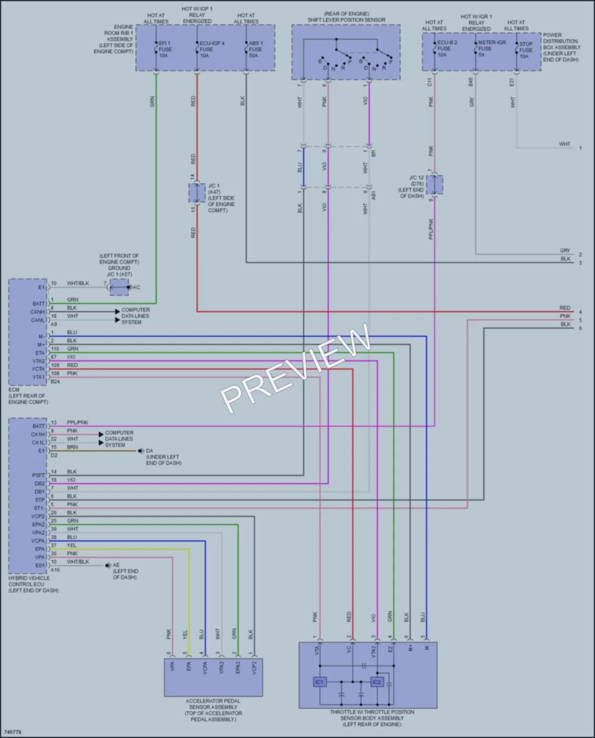 2021 Toyota Sienna Cruise Control wiring diagram preview