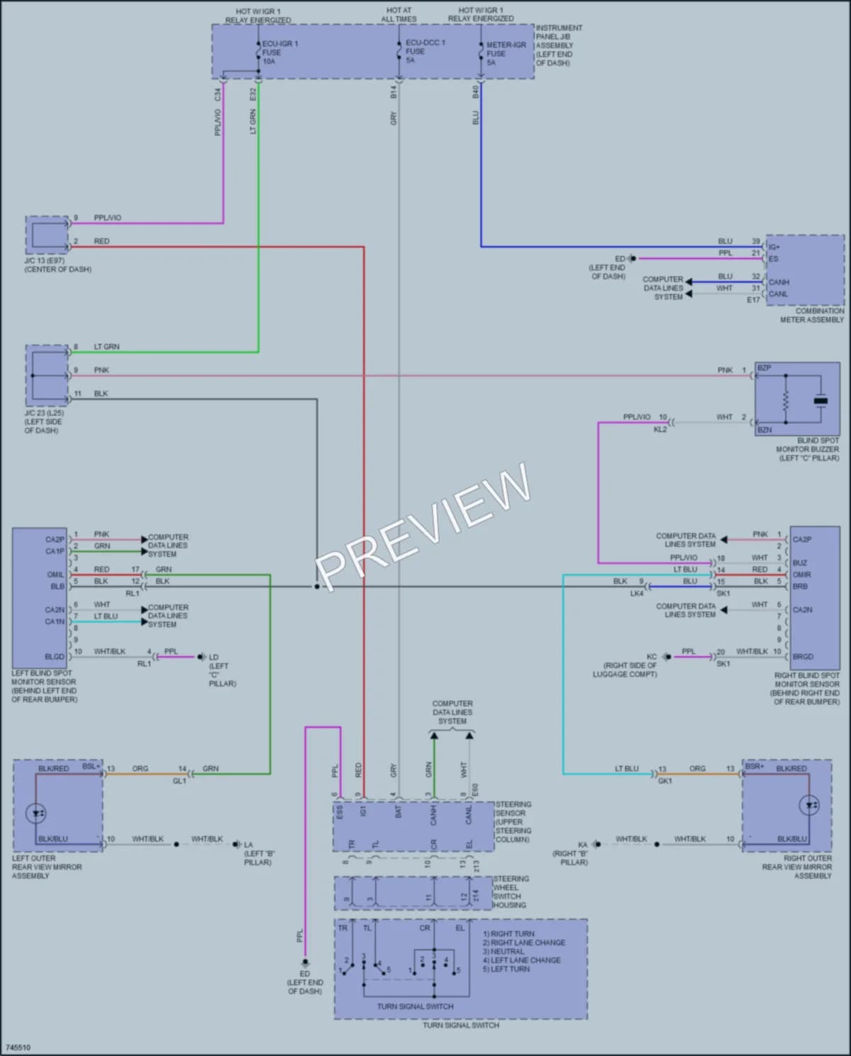 2021 Toyota Venza Navigation wiring diagram preview