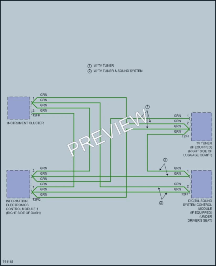 2021 Volkswagen Arteon Radio wiring diagram preview