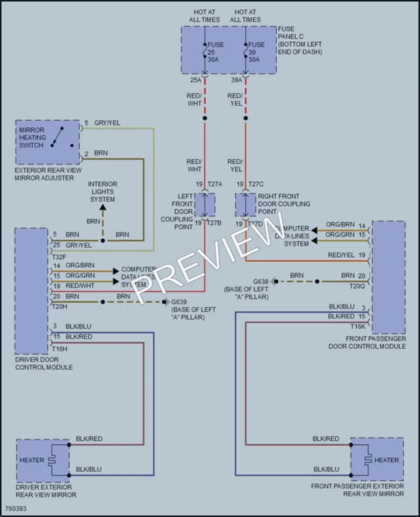 2021 Volkswagen JettaGLI Defoggers wiring diagram preview