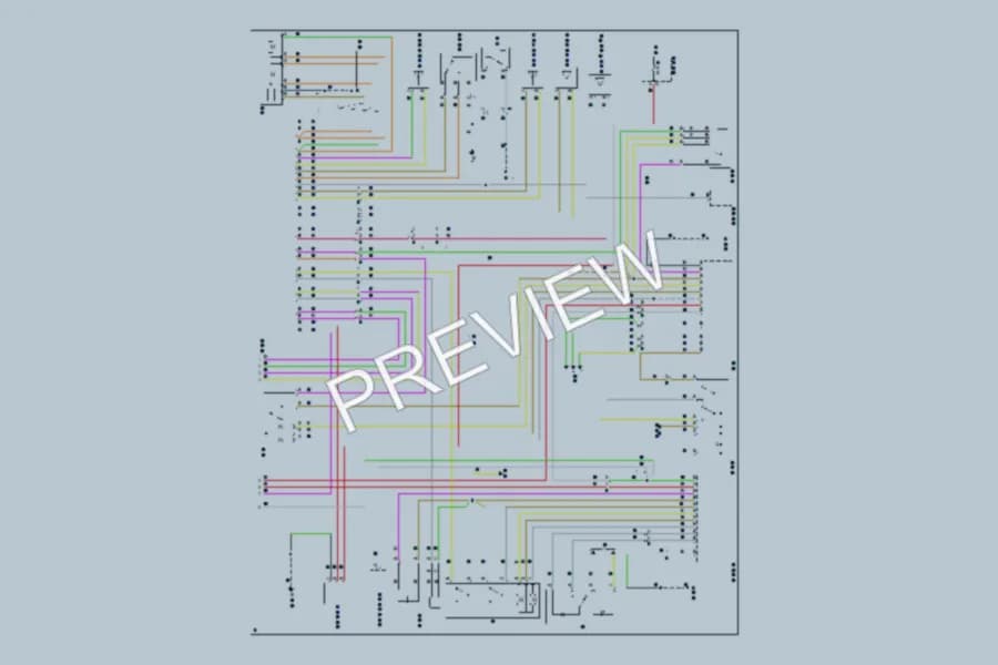 2021 Volvo S90 Anti Theft wiring diagram preview