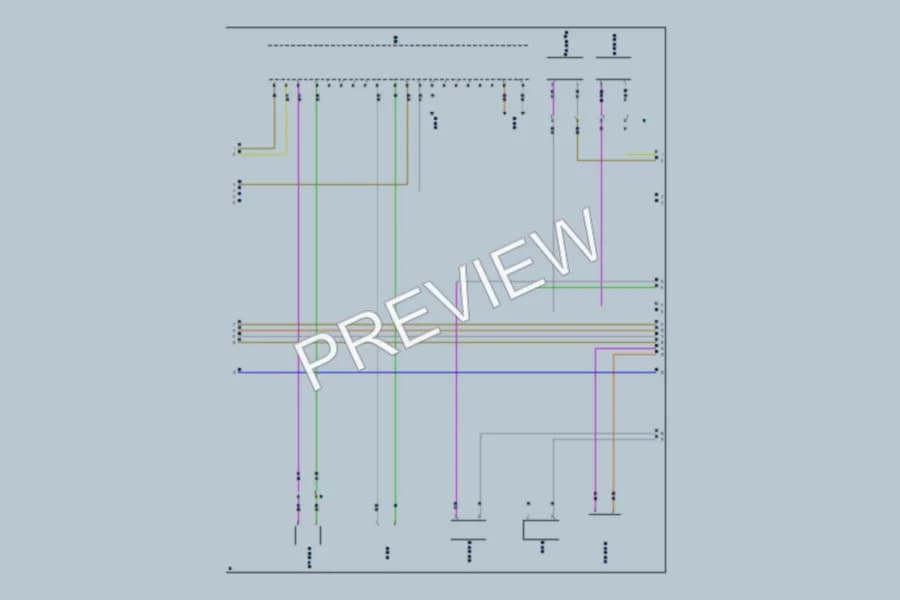 2021 Volvo S90 Supplemental Restraints wiring diagram preview