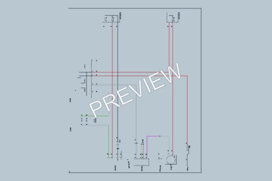 2021 Volvo S90PlugIn Starting Charging wiring diagram preview