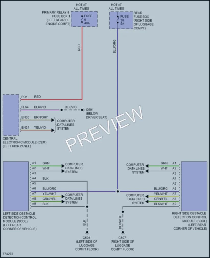 2021 Volvo XC90 Navigation wiring diagram preview