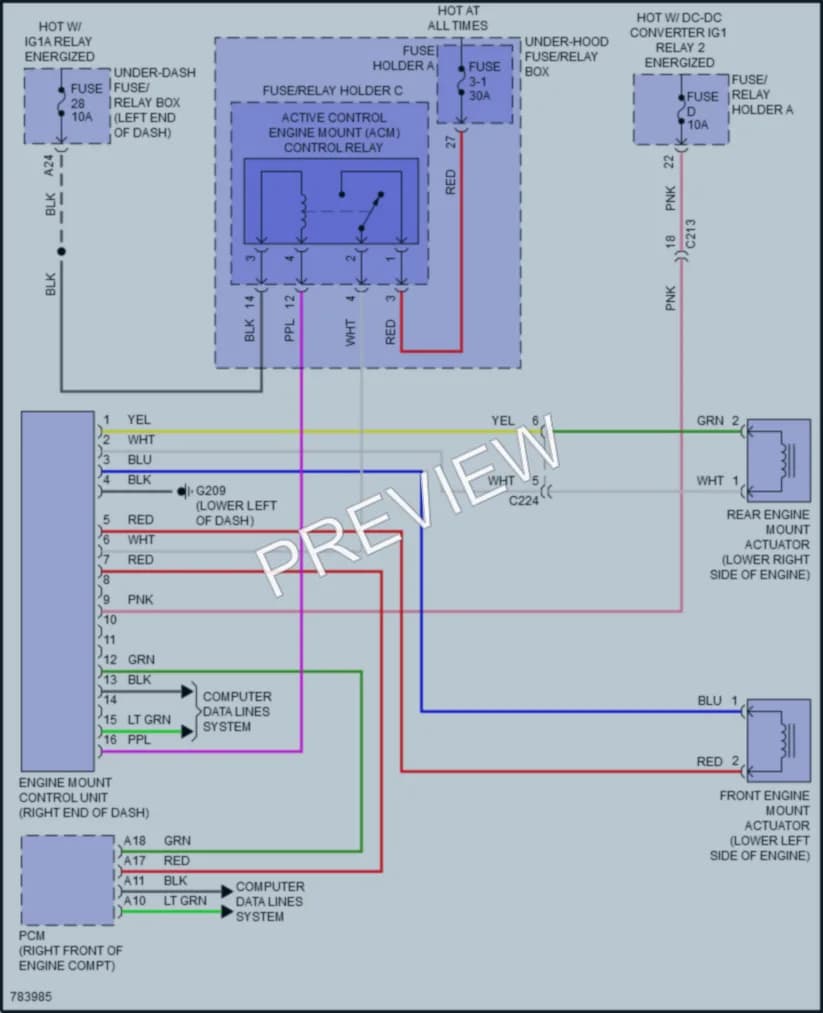 2022 Acura MDX Active Bodyworks wiring diagram preview