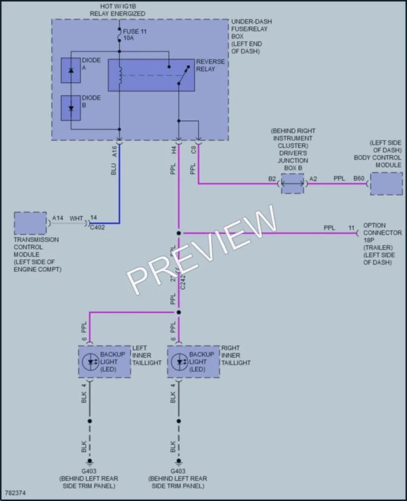 2022 Acura MDX Exterior Lights wiring diagram preview