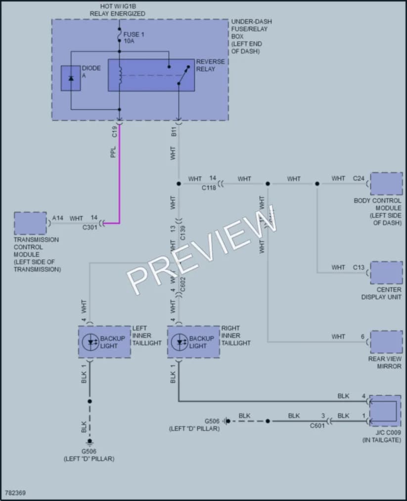 2022 Acura RDX Exterior Lights wiring diagram preview