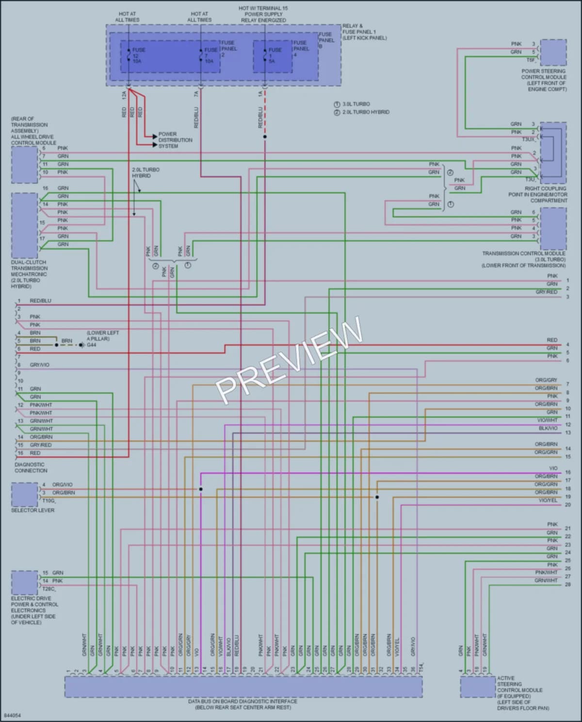 2022 Audi Q5e Computer Data Lines wiring diagram preview