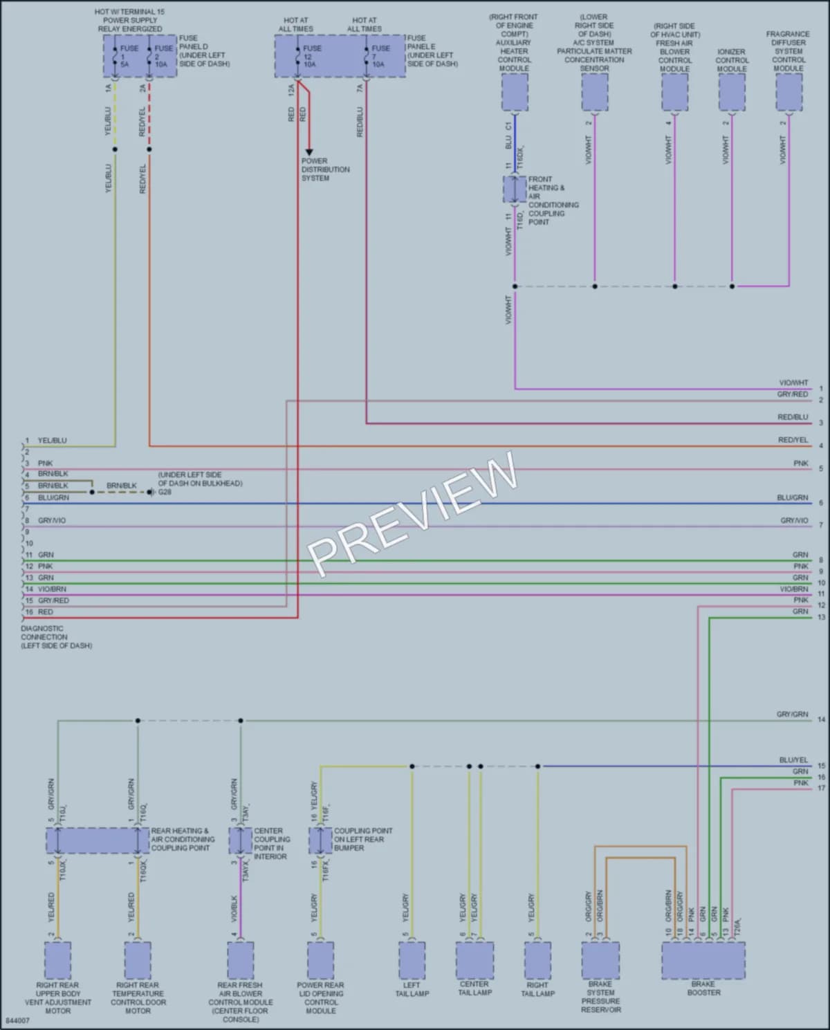 2022 Audi Q8 Computer Data Lines wiring diagram preview