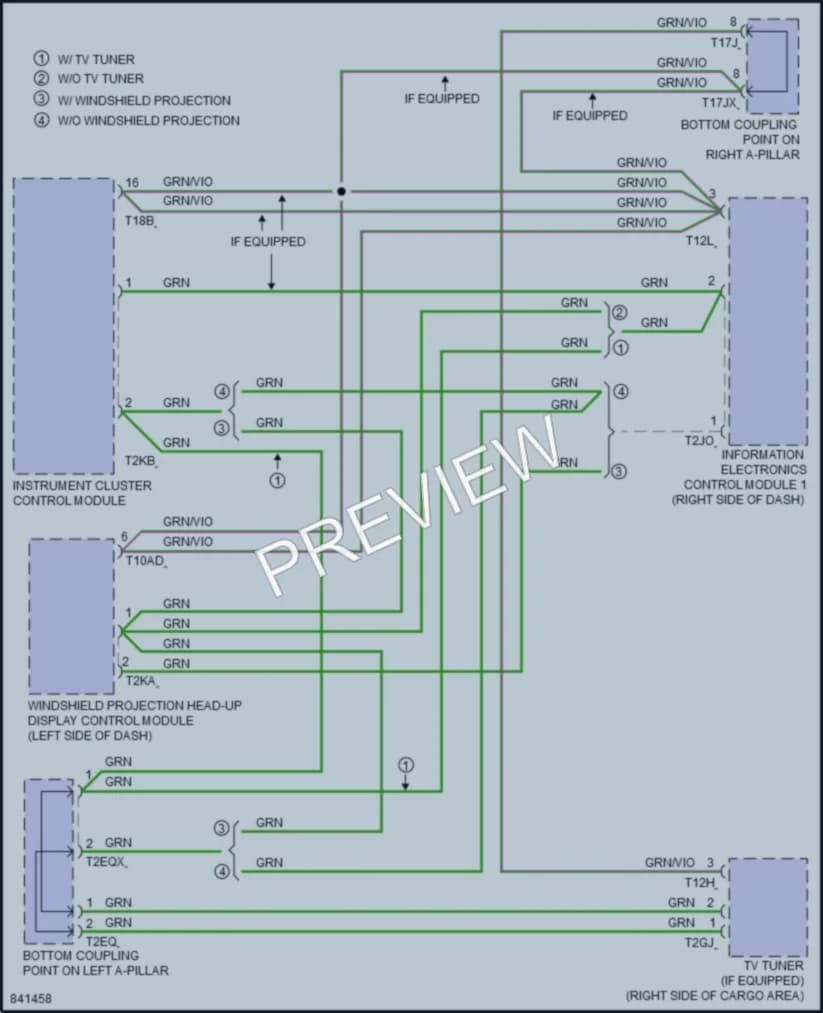 2022 Audi SQ8 Radio wiring diagram preview