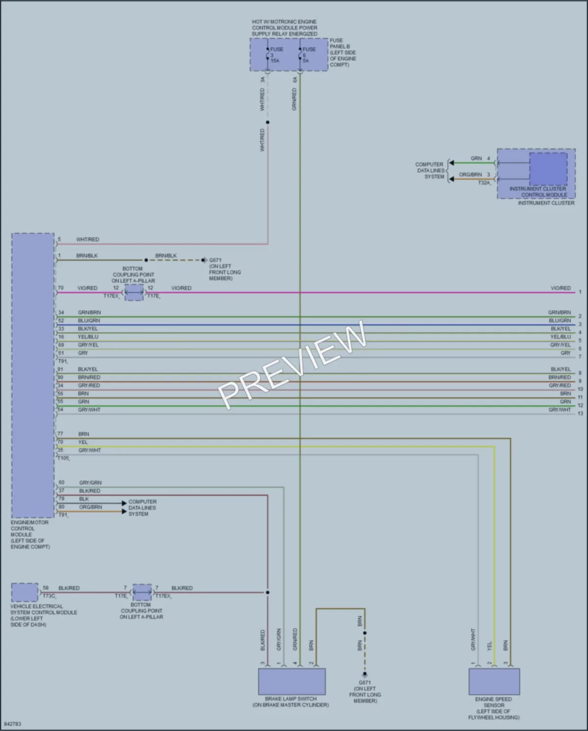 2022 Audi TT Cruise Control wiring diagram preview