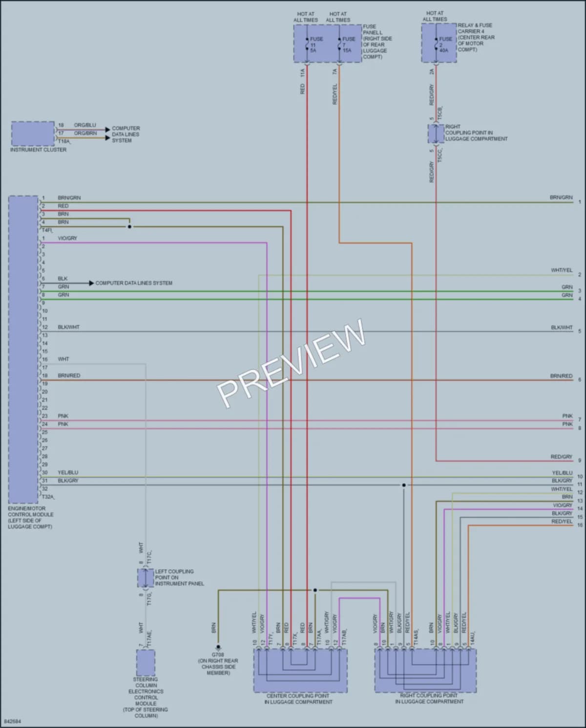 2022 Audi etronGT Engine Performance wiring diagram preview