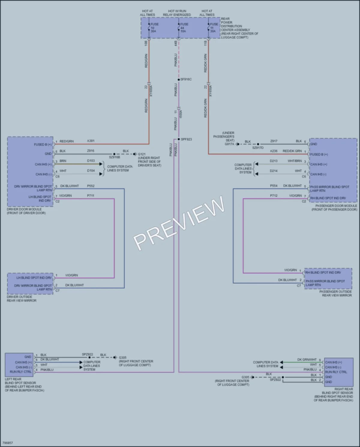2022 Dodge Challenger Navigation wiring diagram preview