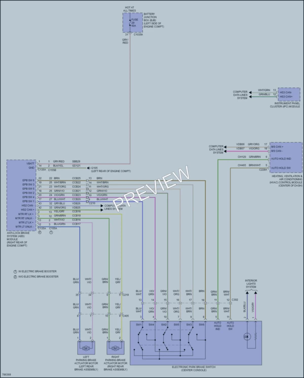 2022 Ford BroncoSport Shift Interlock wiring diagram preview