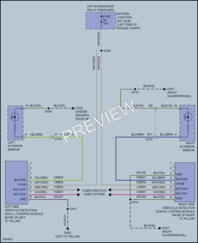 2022 Ford EcoSport Navigation wiring diagram preview