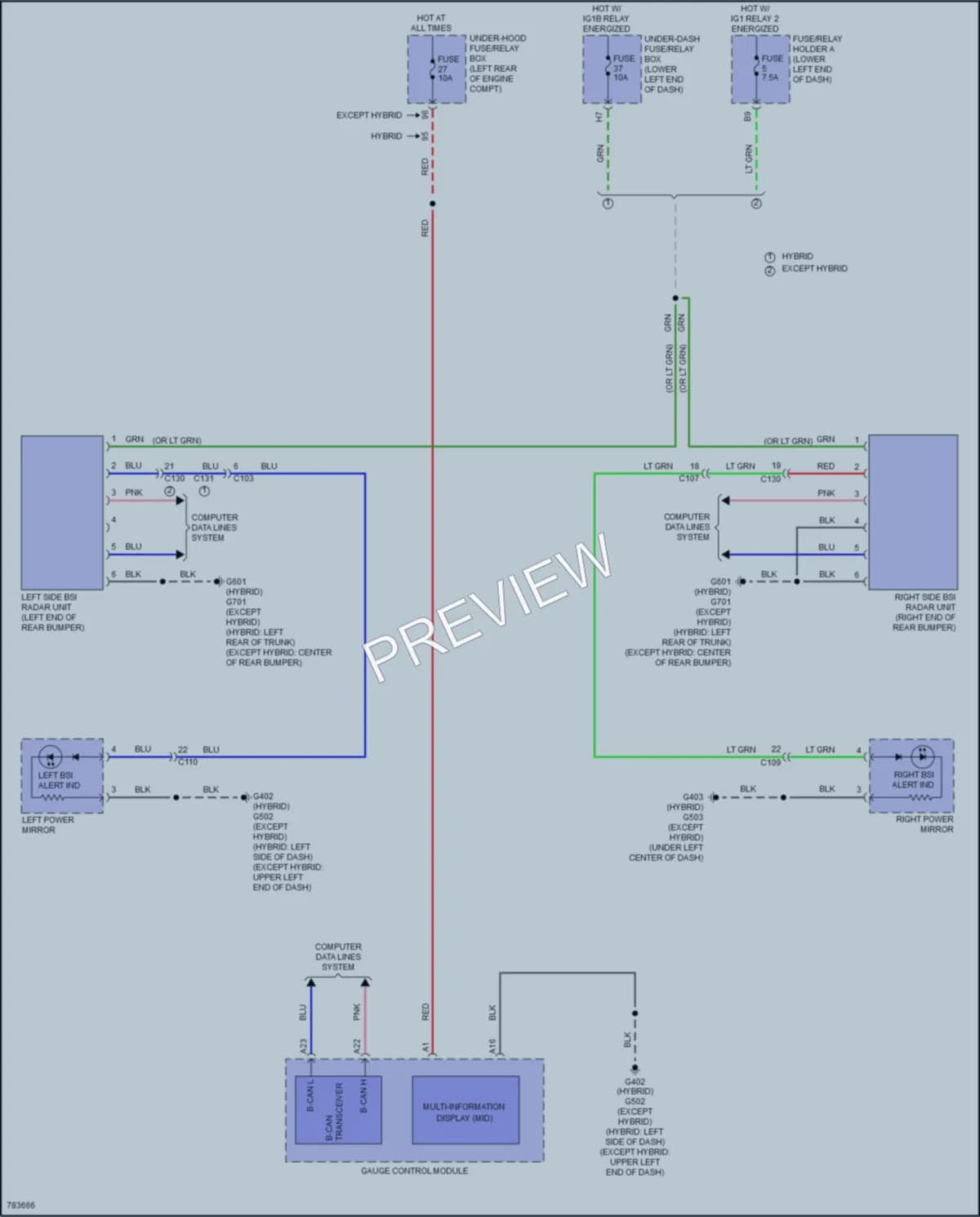 2022 Honda Accord Navigation wiring diagram preview