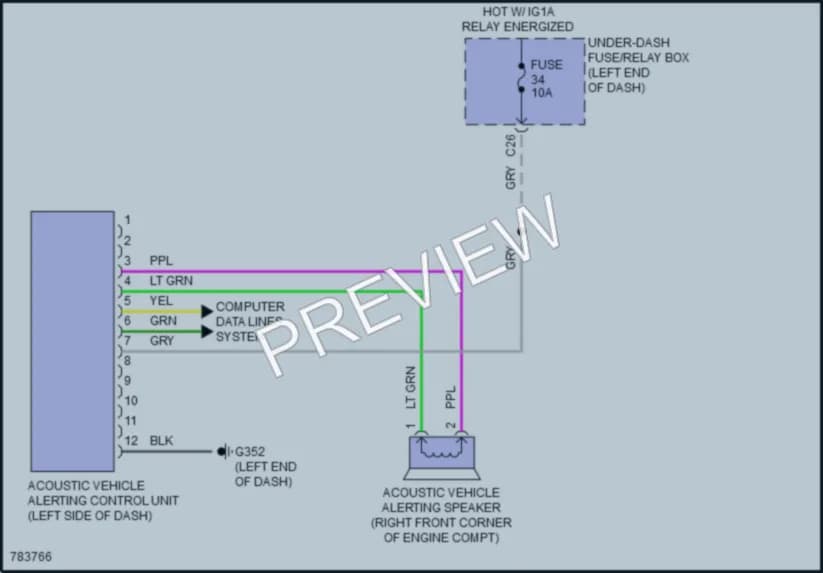 2022 Honda CRVHybrid Active Bodyworks wiring diagram preview