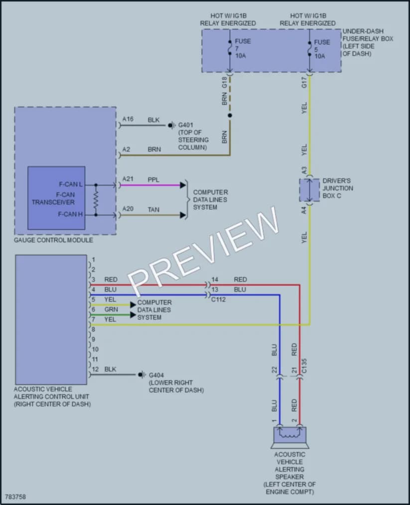 2022 Honda Insight Active Bodyworks wiring diagram preview