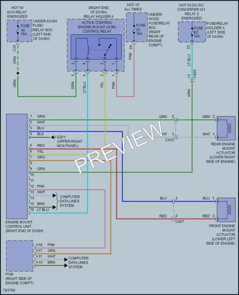 2022 Honda Odyssey Active Bodyworks wiring diagram preview