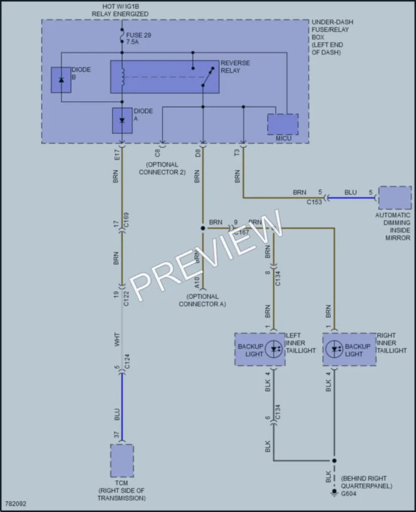 2022 Honda Pilot Exterior Lights wiring diagram preview